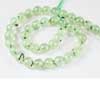 Natural Prehnite Smooth Round Ball Beads Strand Length 15.5 Inches and Size 10mm approx.